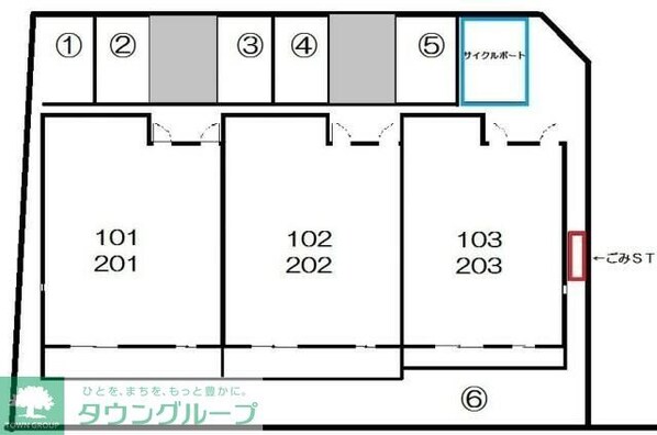 エコーハイツの物件内観写真